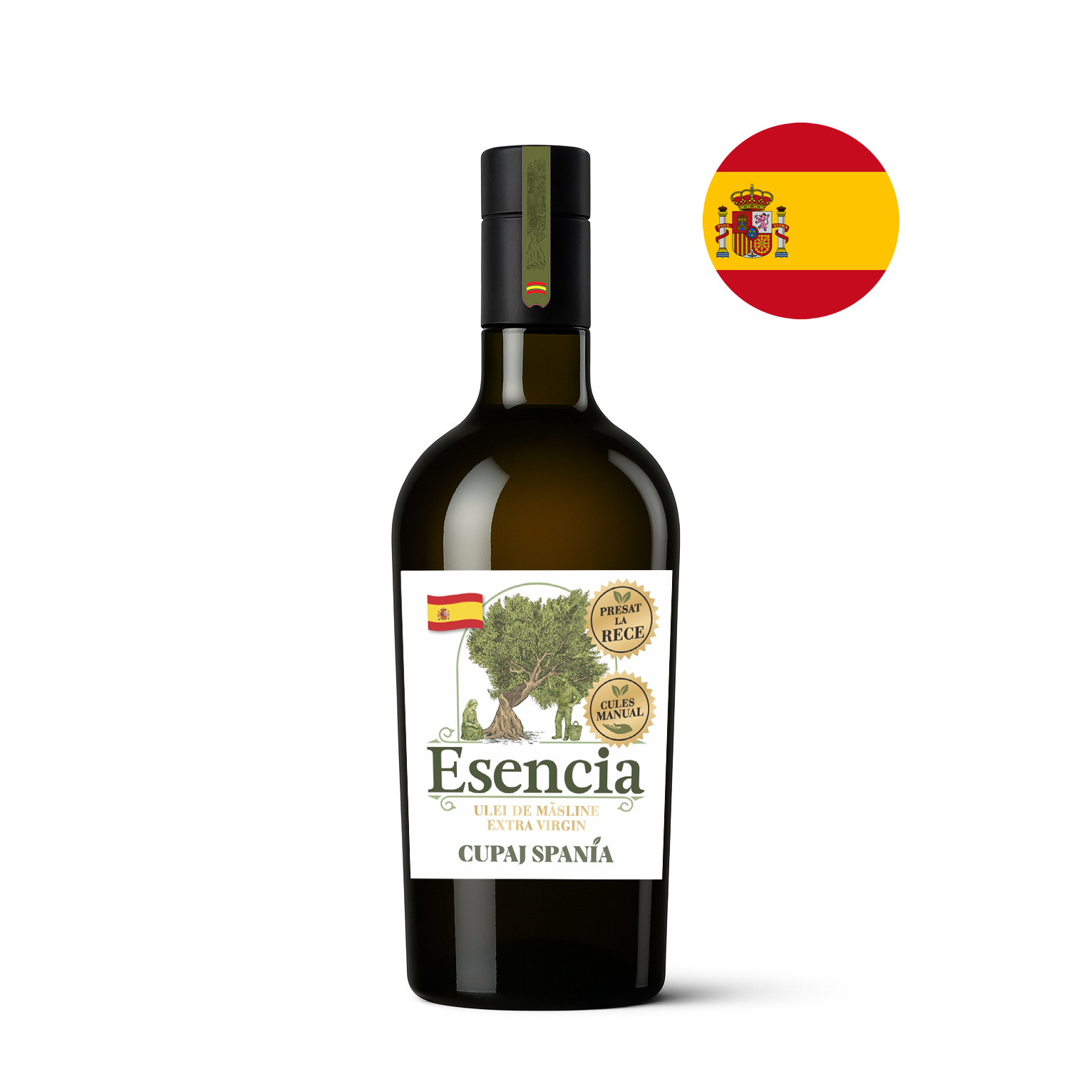 Ulei de măsline extravirgin Esencia Cupaj Spania – 750ml